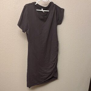 Wishlist Dark Gray T-Shirt Dress